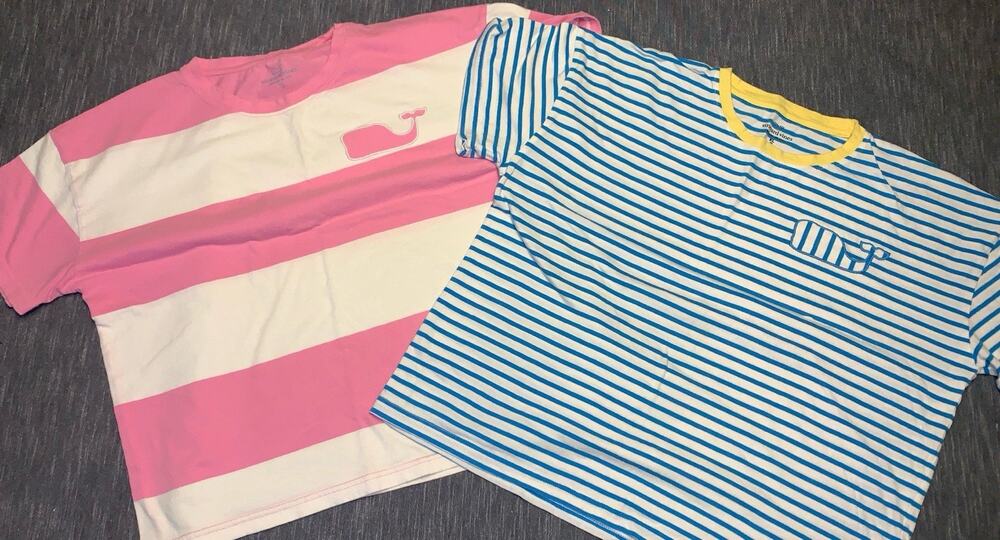 Set Of 2 Girls Vineyard Vines Size Xl Shirts
